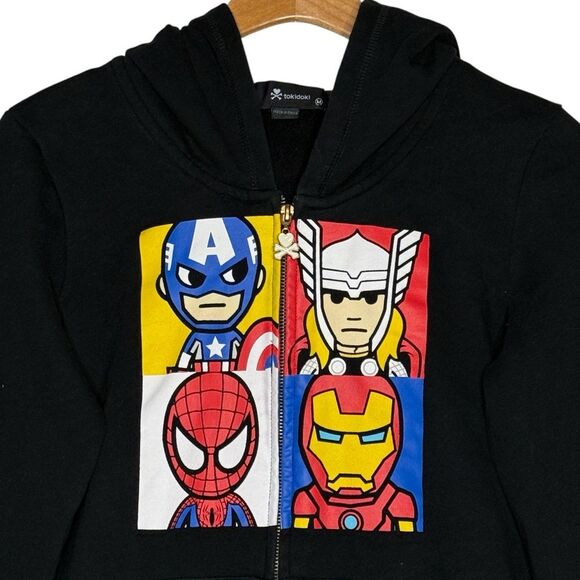 Tokidoki Marvel Squared Full Zip Hoodie Women’s Sz M - Picture 3 of 7